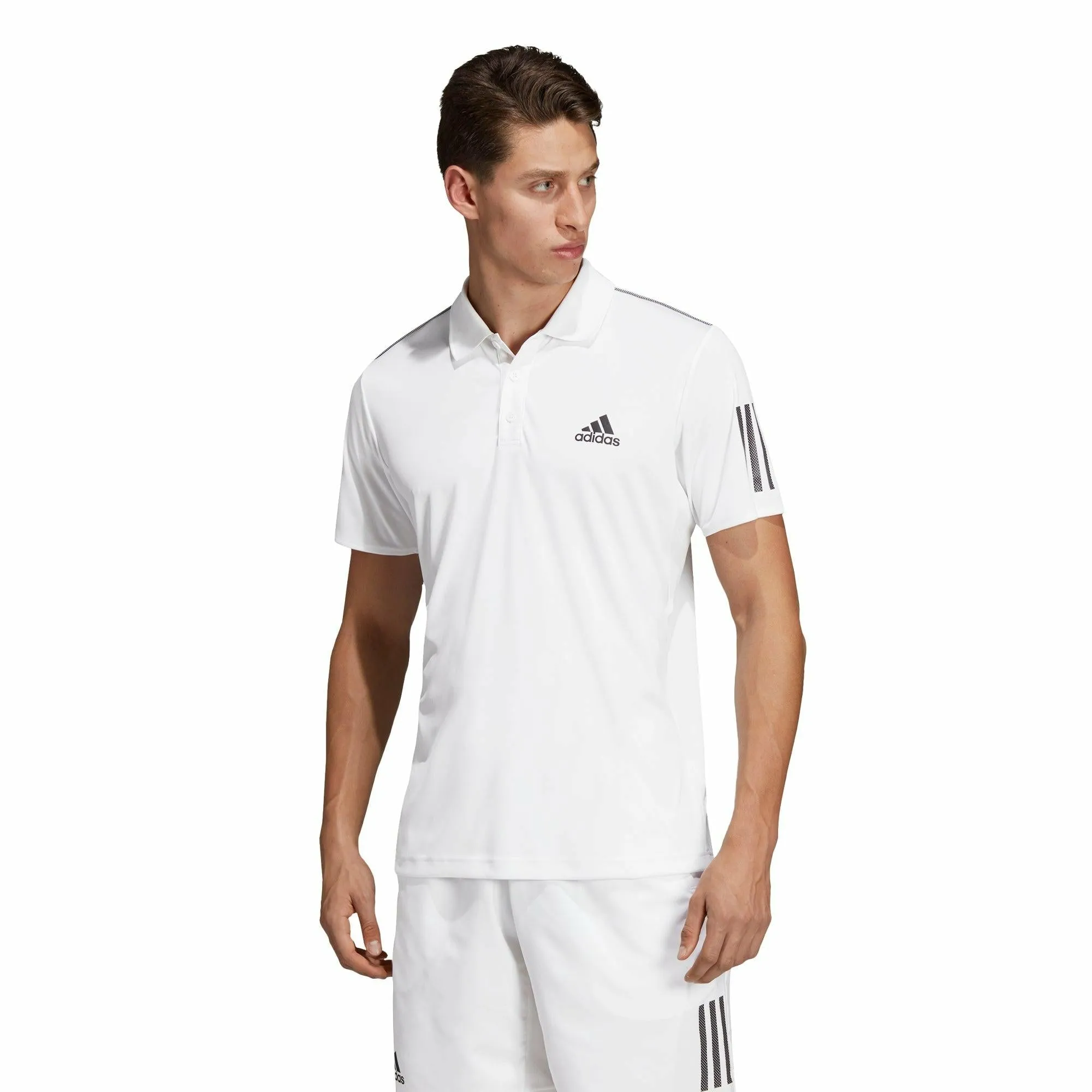 Adidas 3-Strip Club Mens Polo