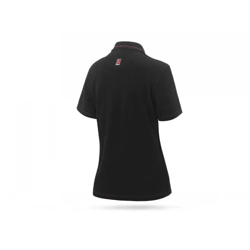 AKRAPOVIC 802142 Polo Corpo Black Women XL