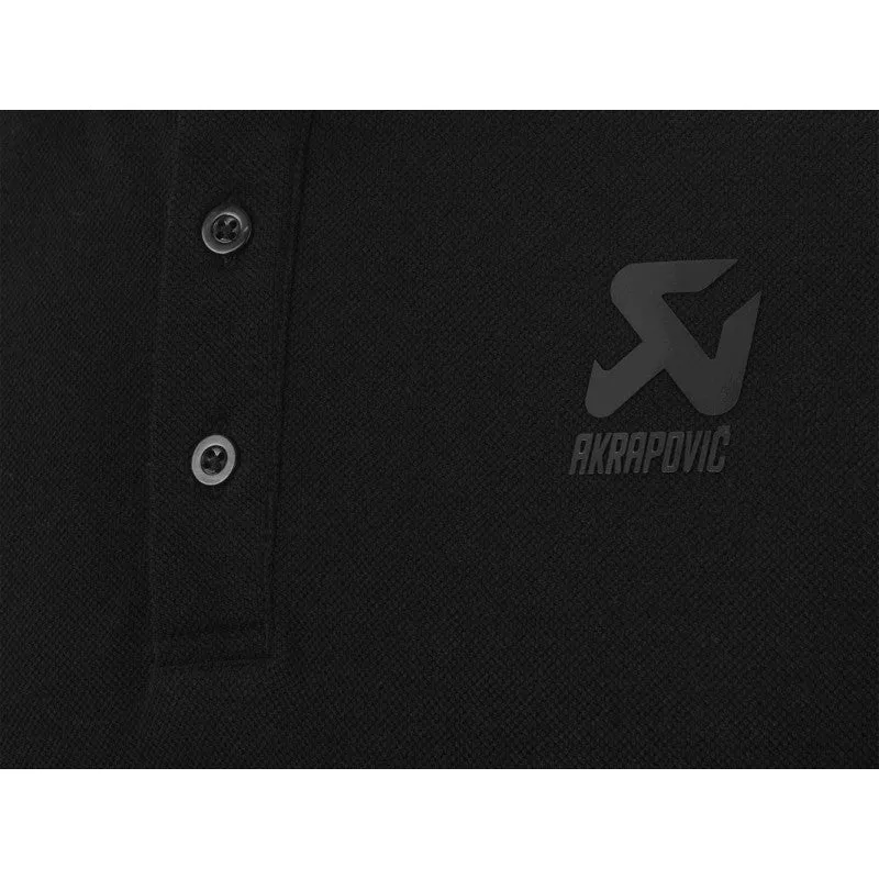 AKRAPOVIC 802142 Polo Corpo Black Women XL
