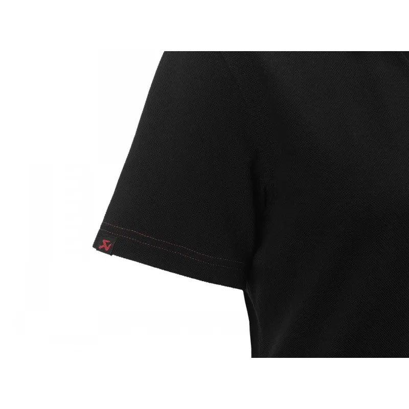 AKRAPOVIC 802142 Polo Corpo Black Women XL