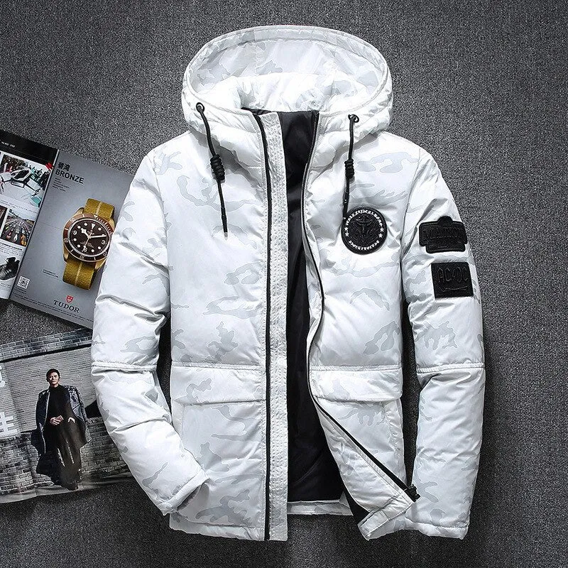 Antonios Camouflage Pattern Winter Jacket
