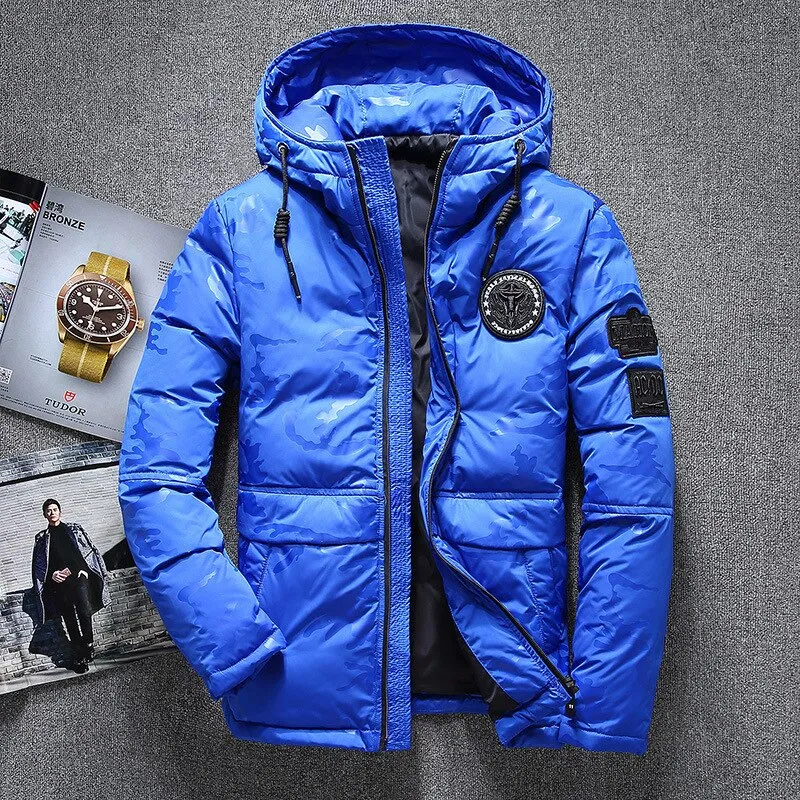 Antonios Camouflage Pattern Winter Jacket