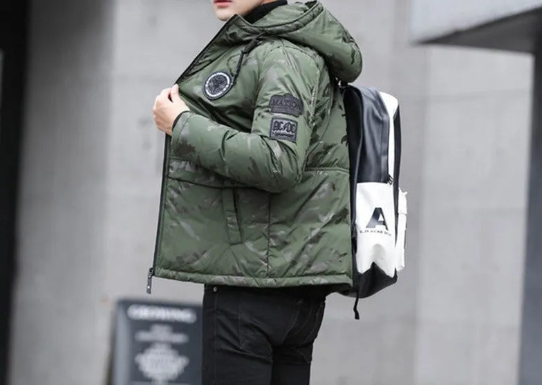 Antonios Camouflage Pattern Winter Jacket