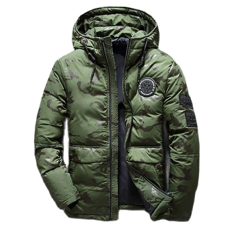 Antonios Camouflage Pattern Winter Jacket