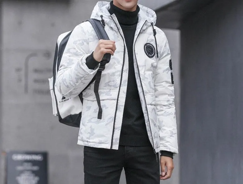 Antonios Camouflage Pattern Winter Jacket