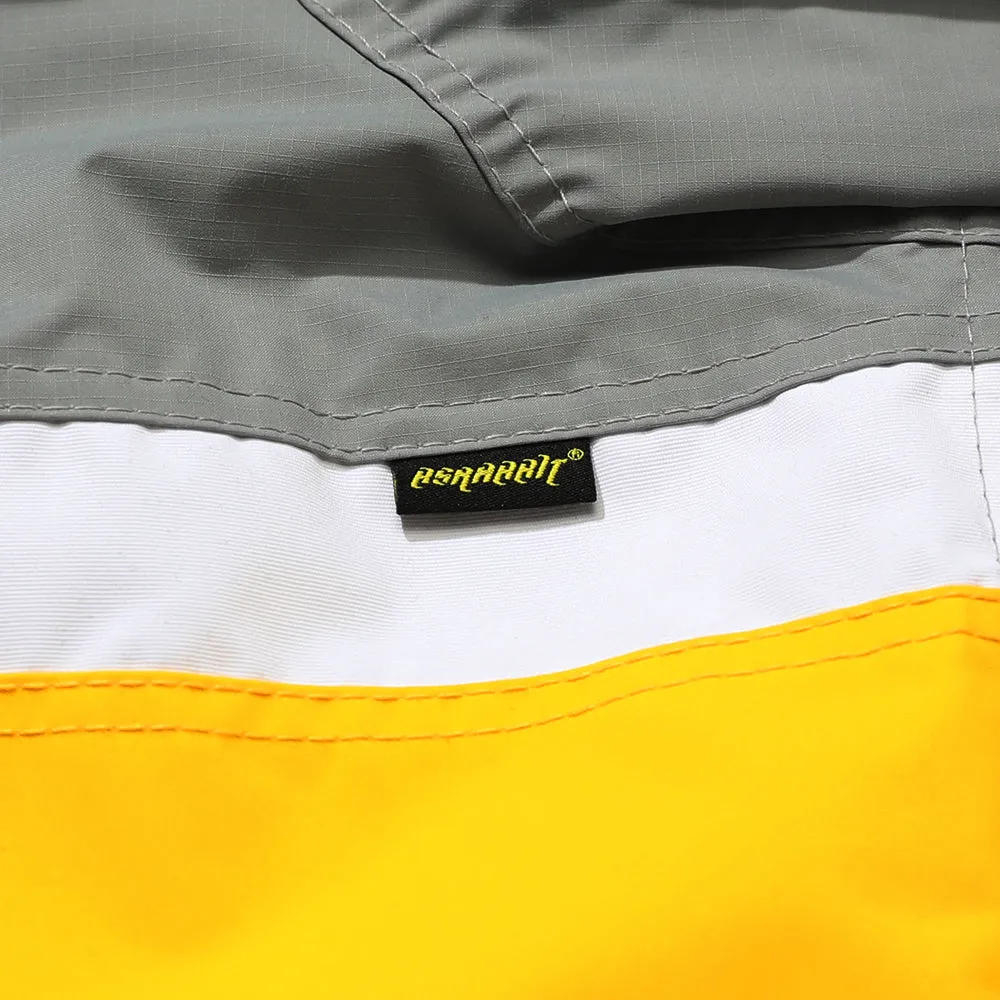 BRT LOGO HOODED JACKET GRAY