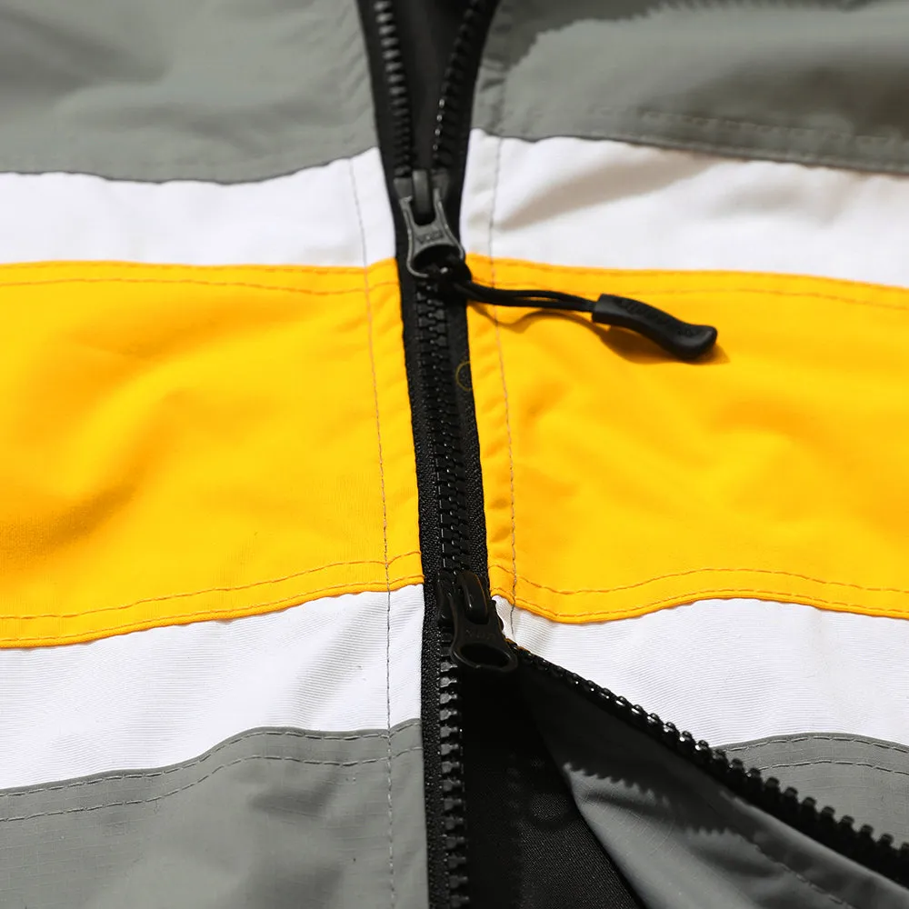 BRT LOGO HOODED JACKET GRAY
