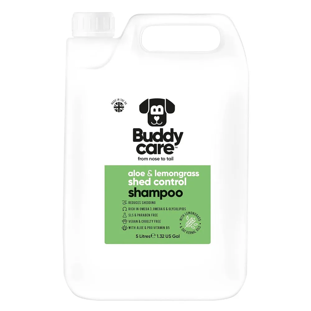 Buddycare Shed Control Dog Shampoo 5 Litre
