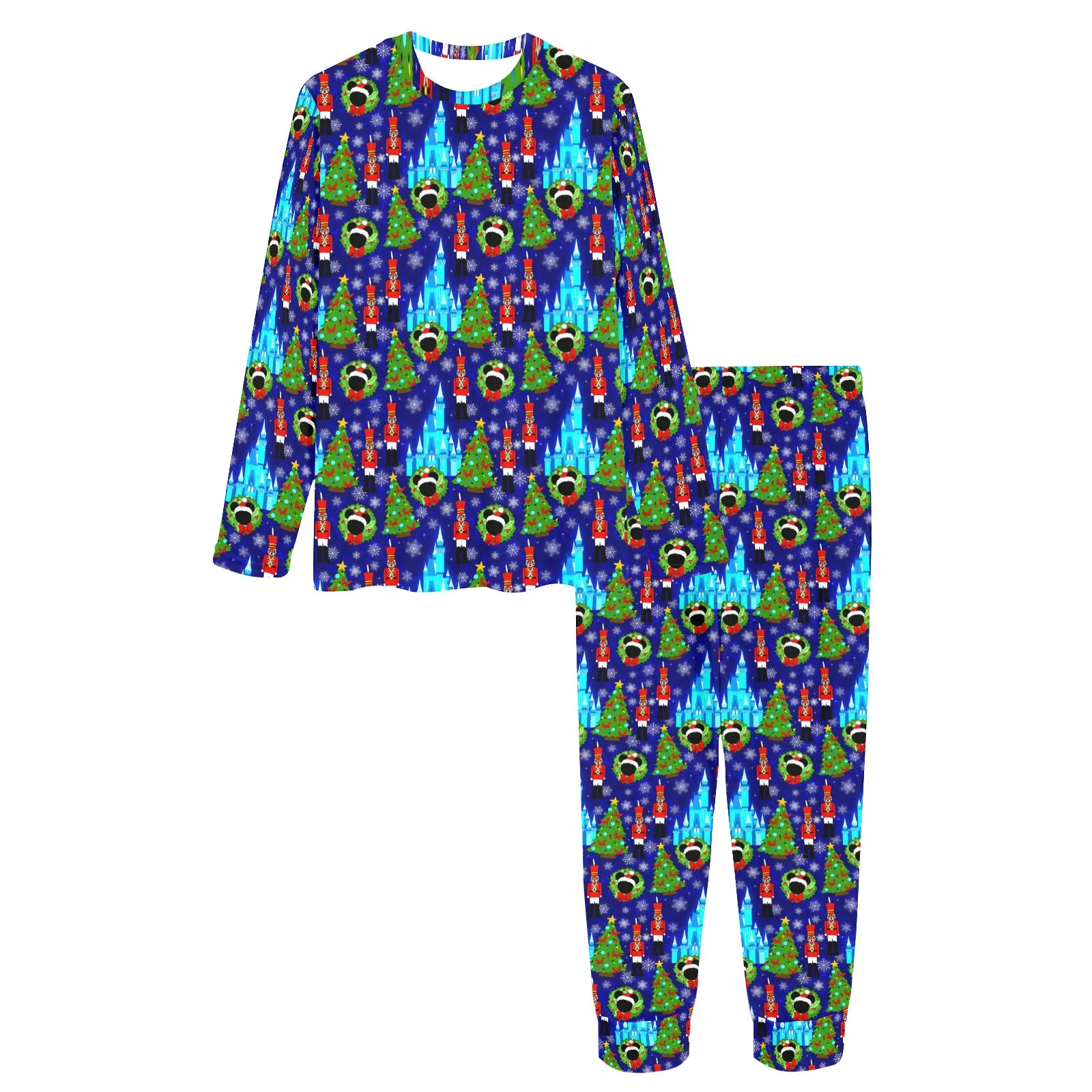 Christmas Castles Women's Pajama Set