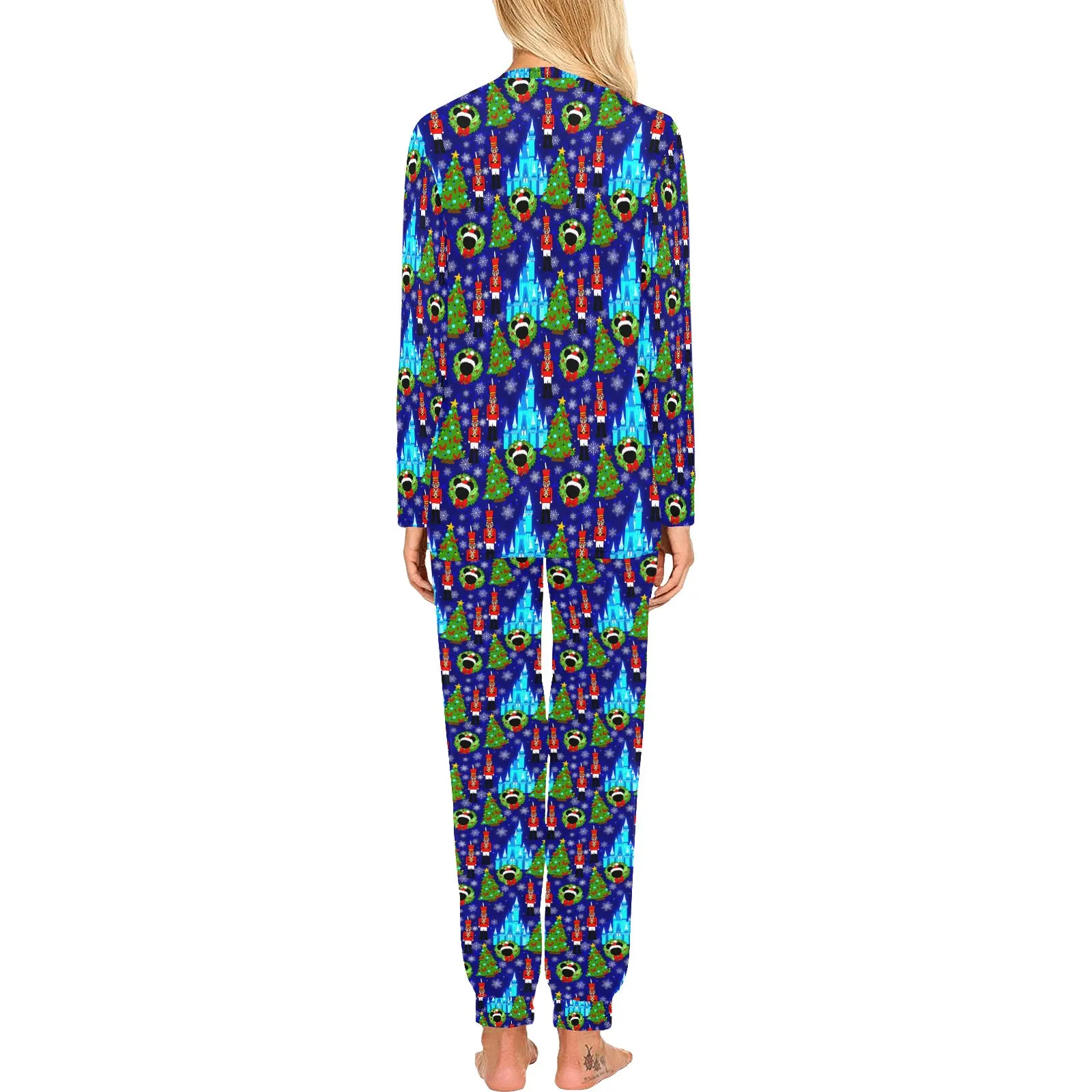 Christmas Castles Women's Pajama Set
