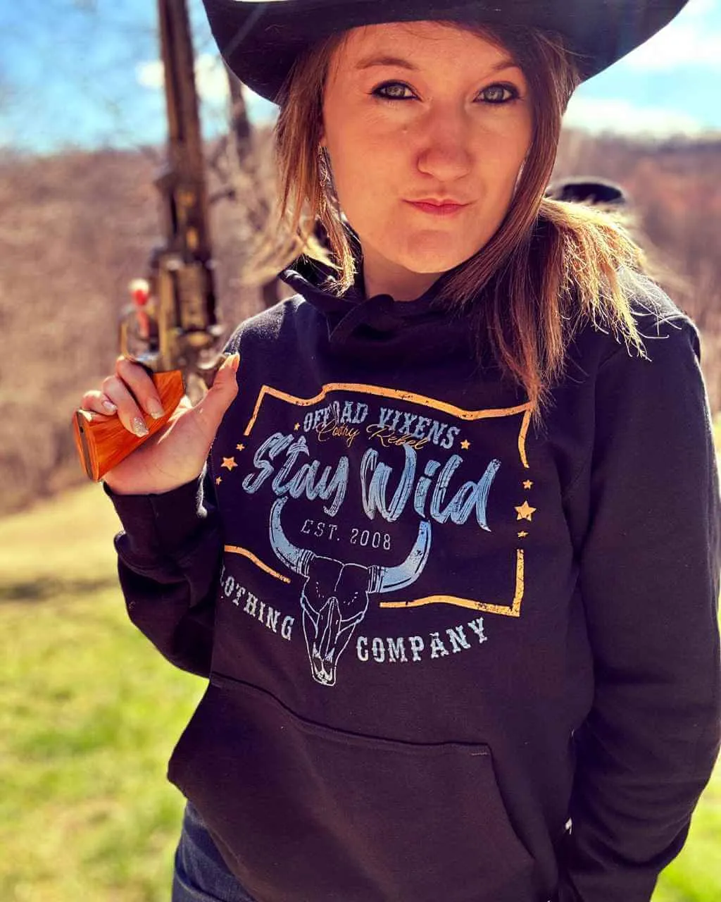 Country Rebel Unisex Pullover Hoodie - BB