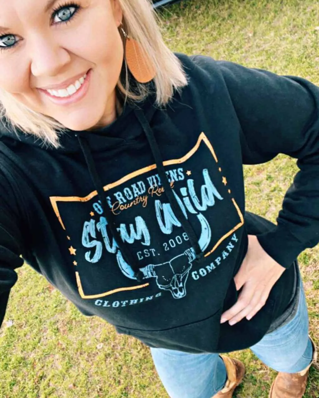 Country Rebel Unisex Pullover Hoodie - BB