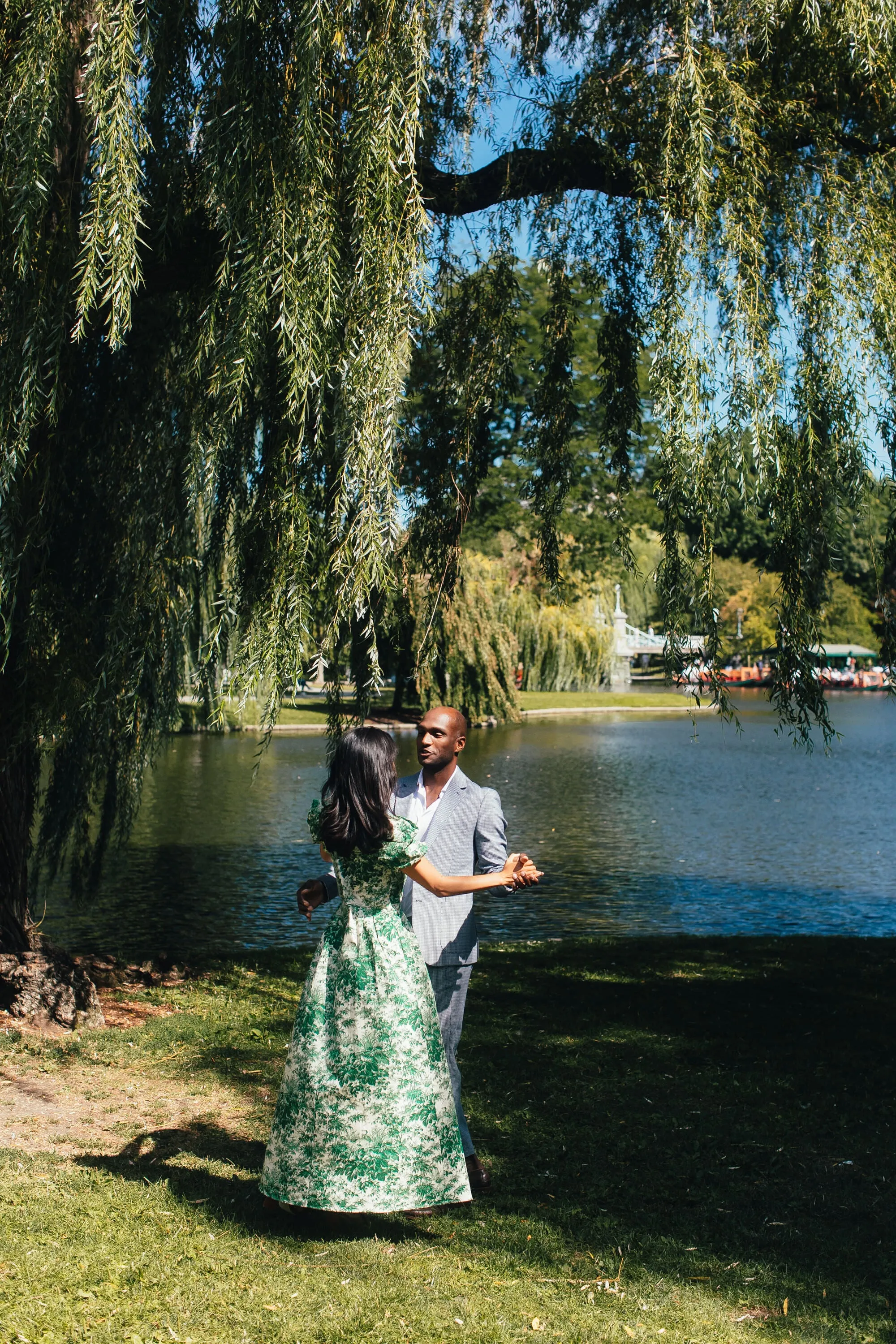 Cypress Toile Amelia Gown