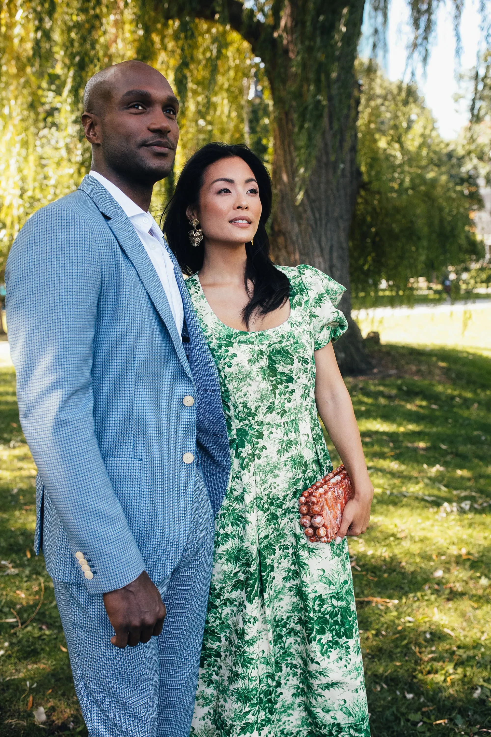 Cypress Toile Amelia Gown
