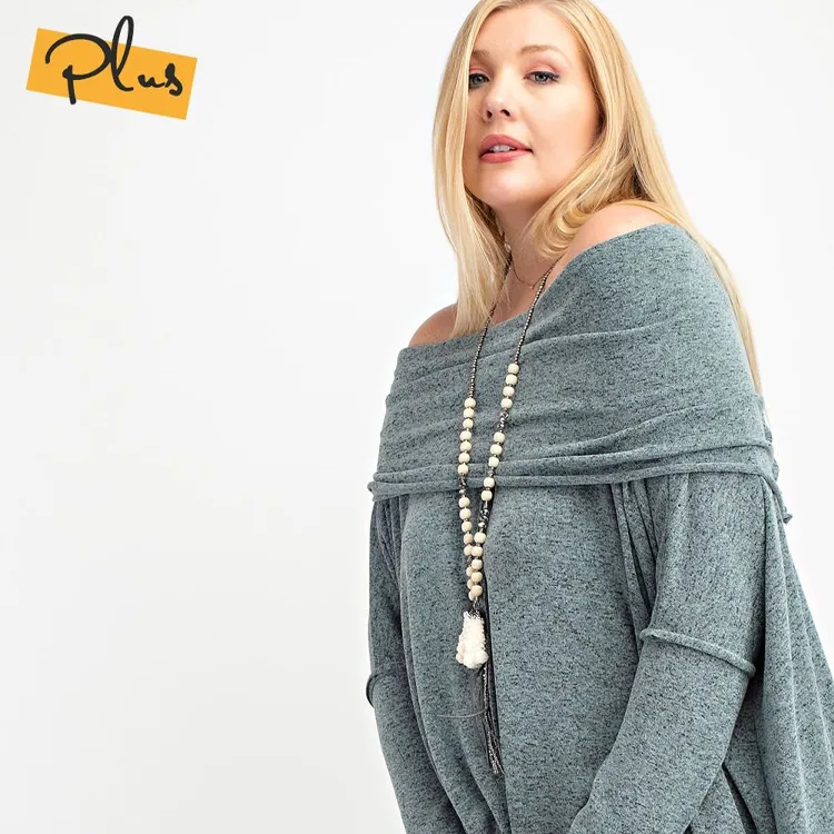 Easel Cowl Neck Pullover Sweater