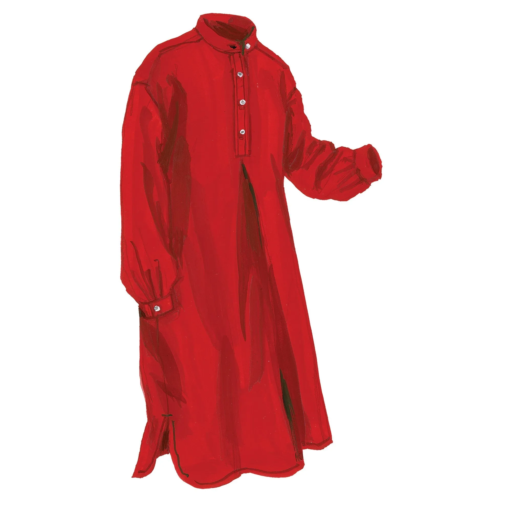 Flannel Marie Antoinette Tunic