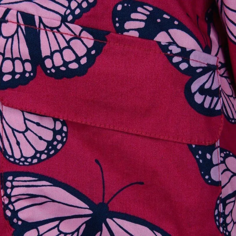Hatley Fluttering Kaleidoscope Coated Cotton Raincoat