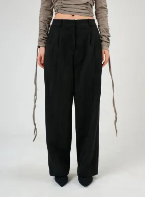 High-Waist Tailored Pants IJ403 High-Waist Tailored Pants IJ403