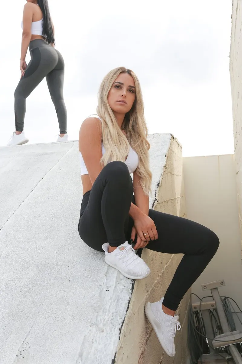 High-Waisted Full-Length Legging