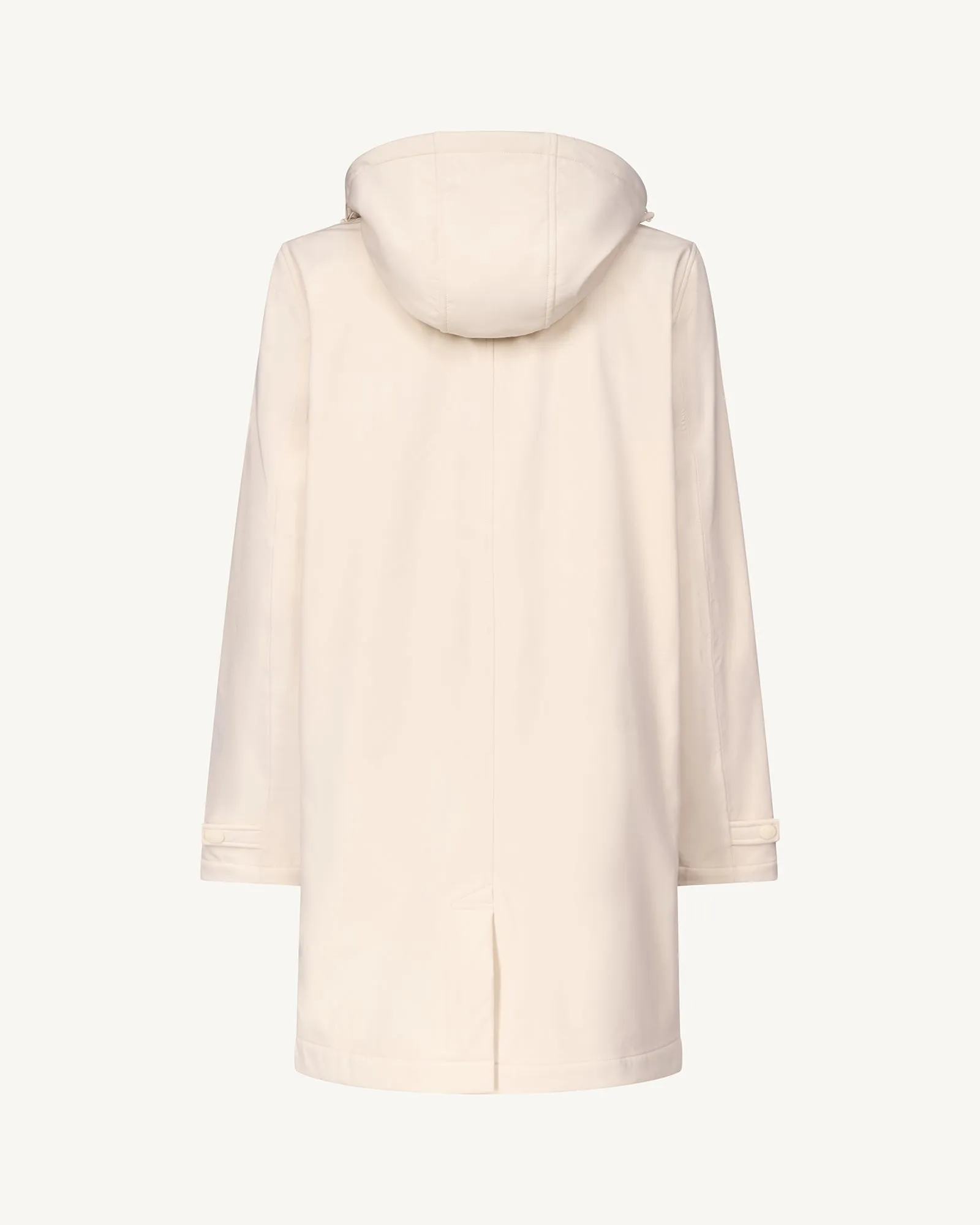 Imperméable à capuche amovible Ivoire Corinthe 2.0