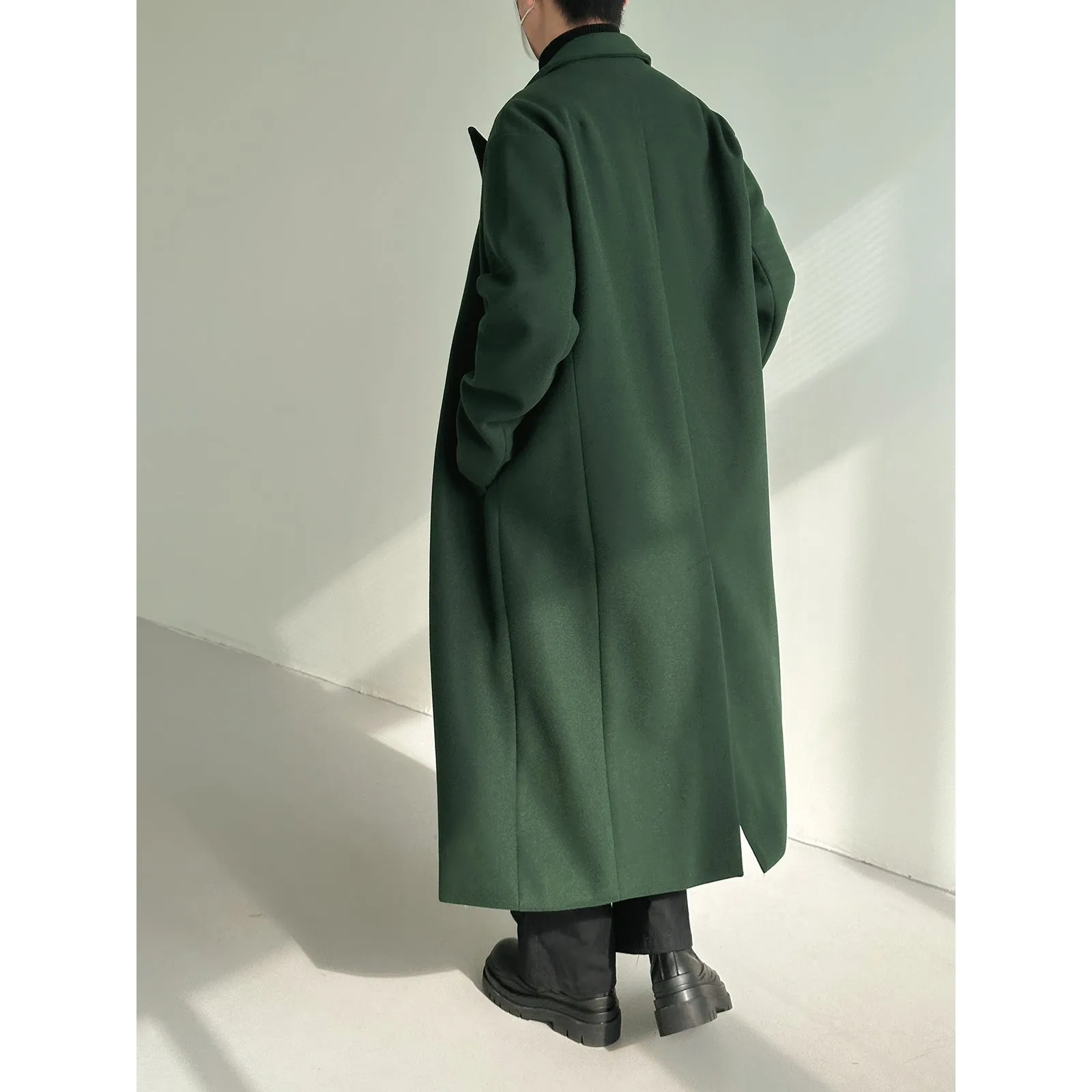 Jinquedai  Oxford Collar Trench Coat
