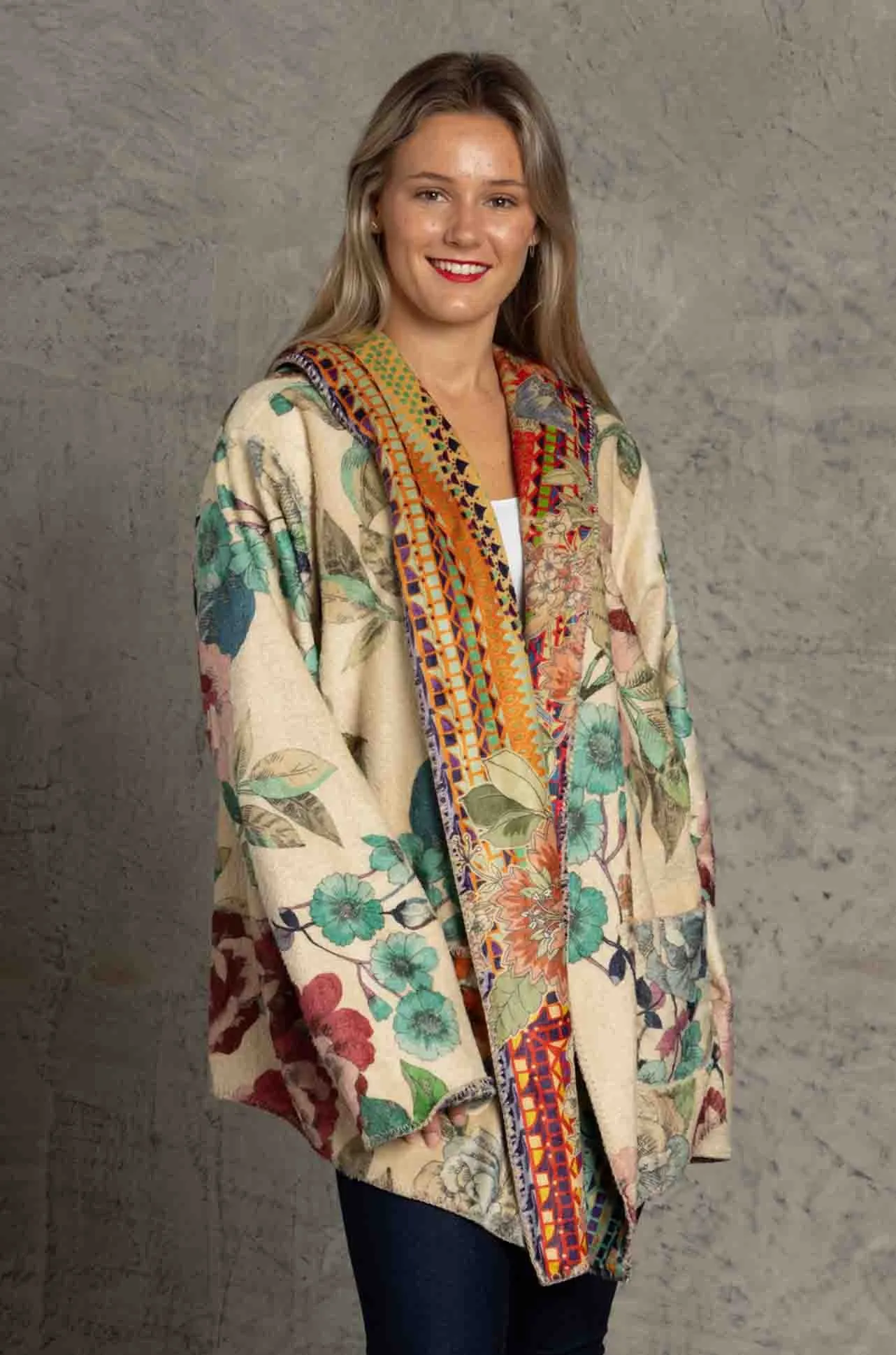 Johnny Was - Mosaic Sherpa Reversible Jacket