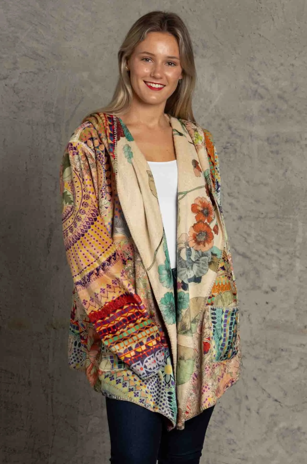 Johnny Was - Mosaic Sherpa Reversible Jacket