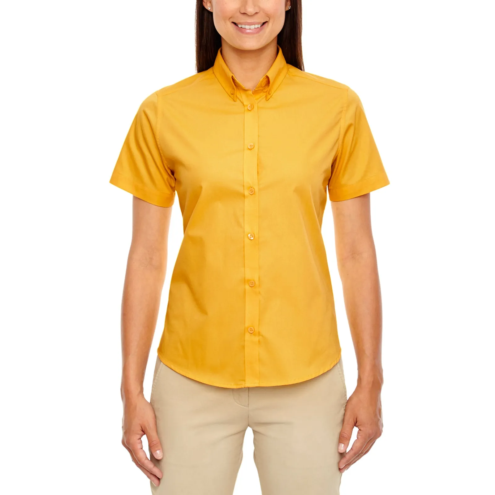 Ladies' Optimum S/S Twill Shirt