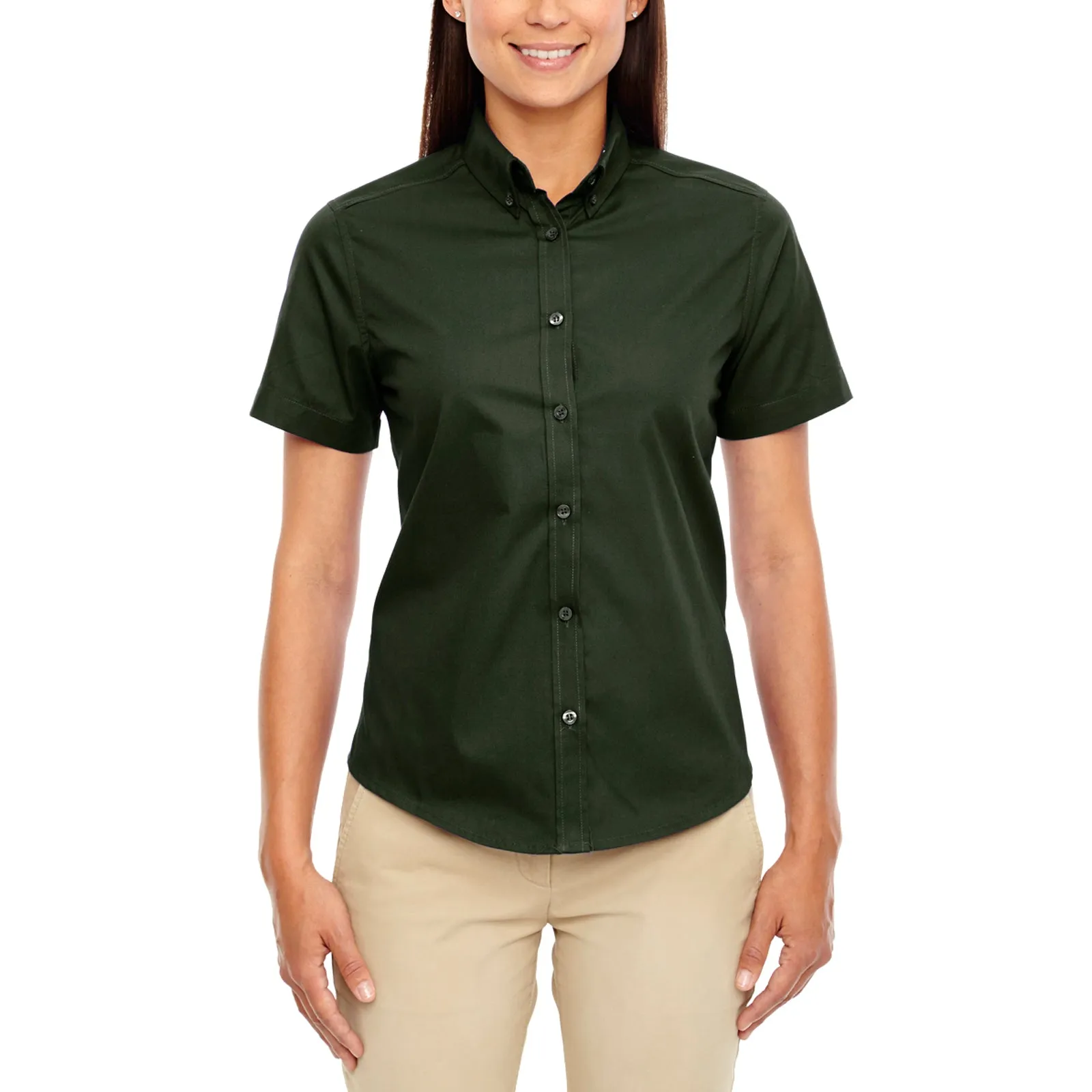 Ladies' Optimum S/S Twill Shirt