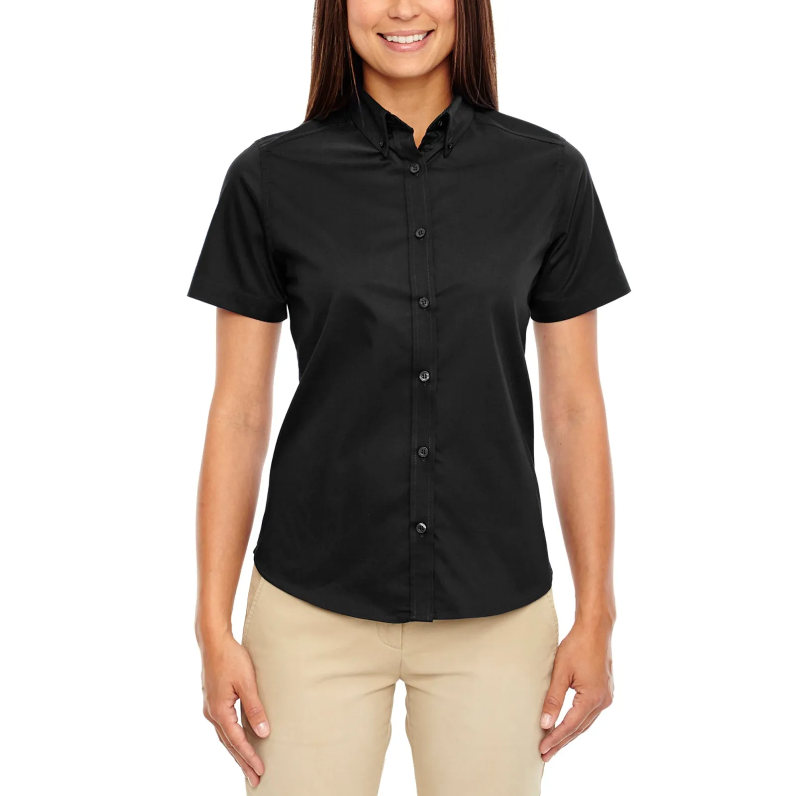 Ladies' Optimum S/S Twill Shirt