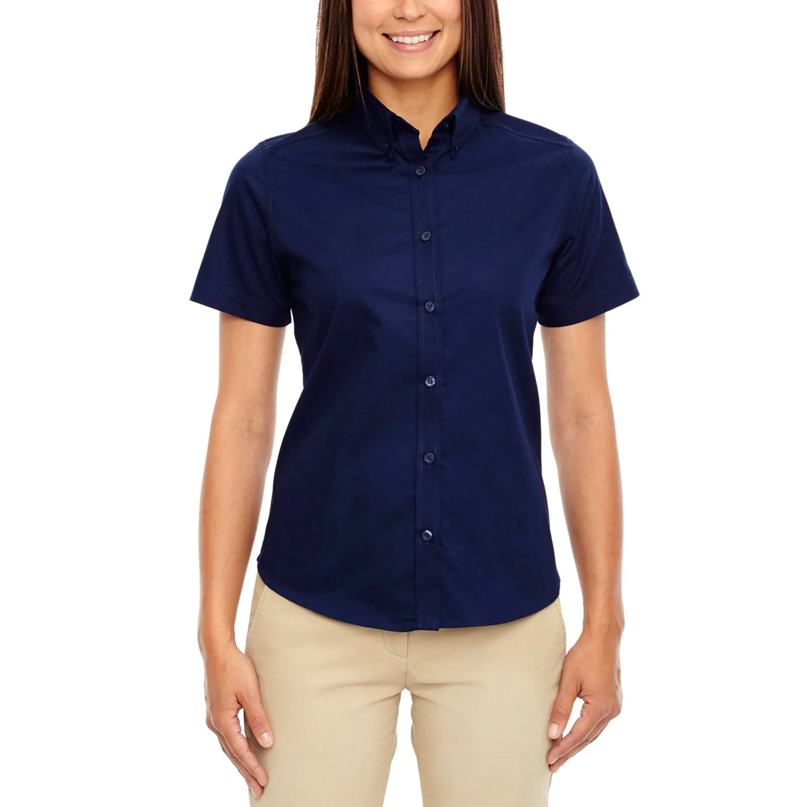Ladies' Optimum S/S Twill Shirt
