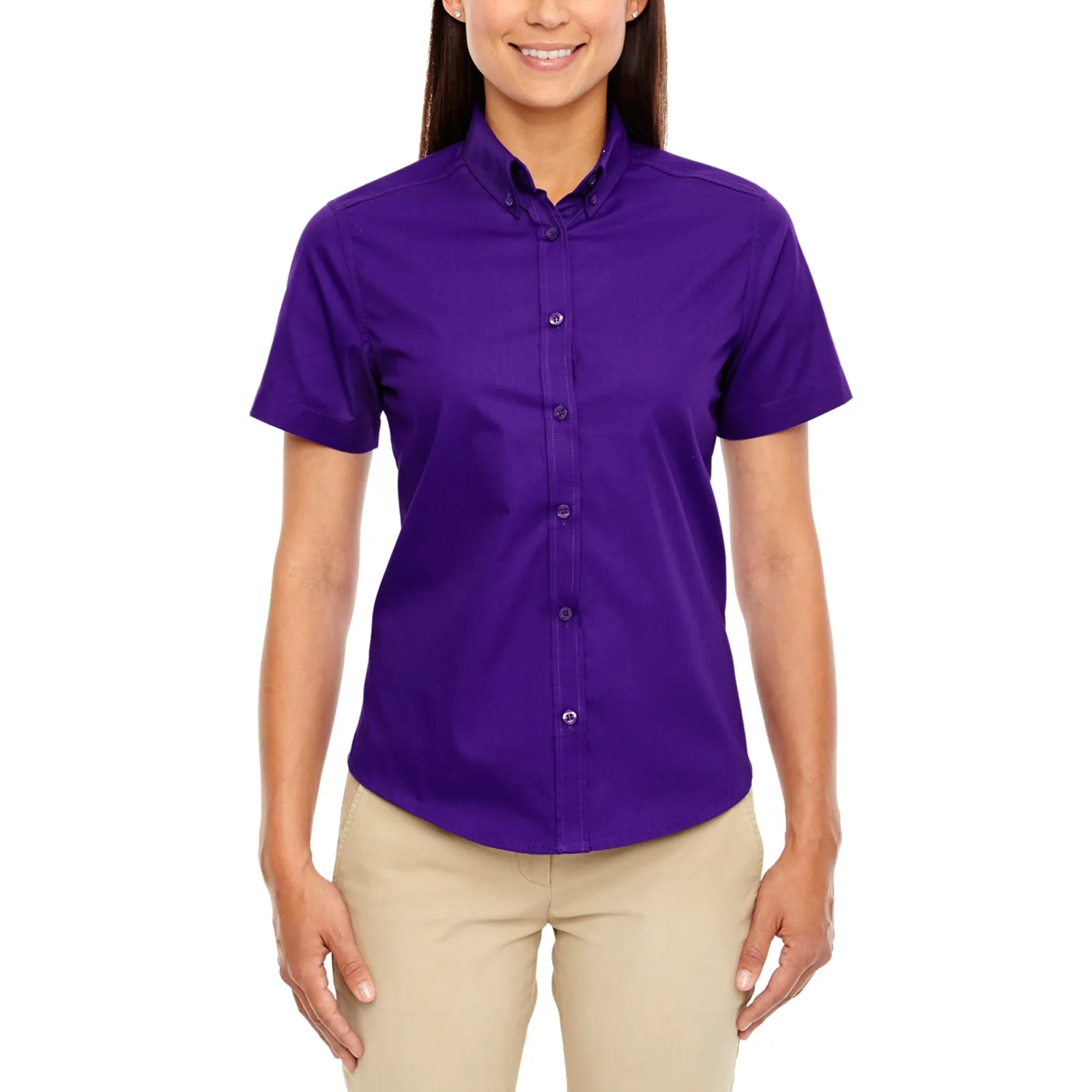 Ladies' Optimum S/S Twill Shirt