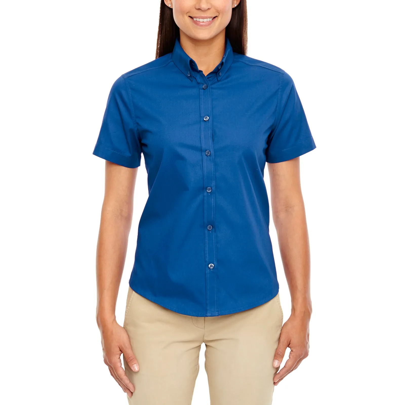 Ladies' Optimum S/S Twill Shirt