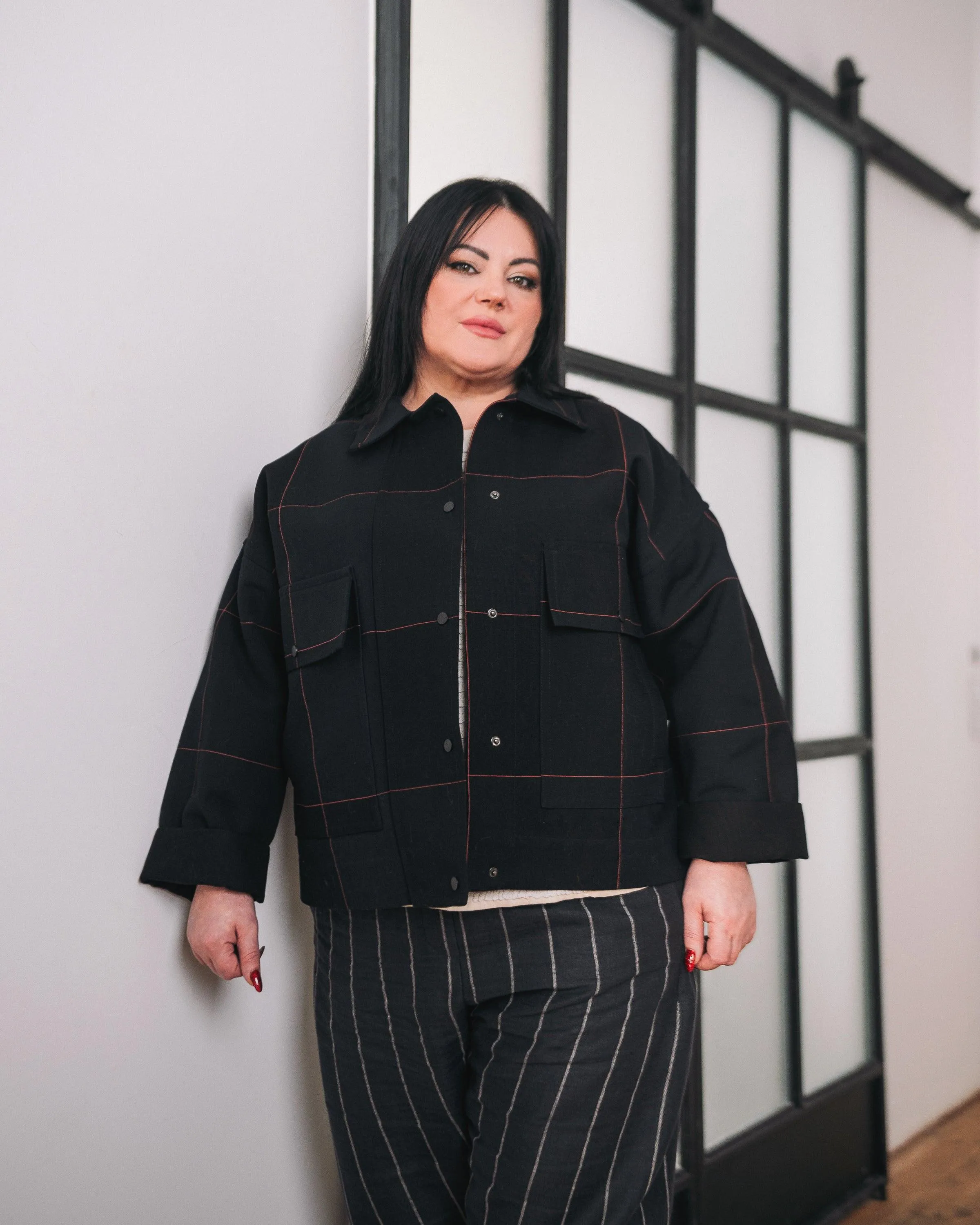 Lucaye Checked Jacket