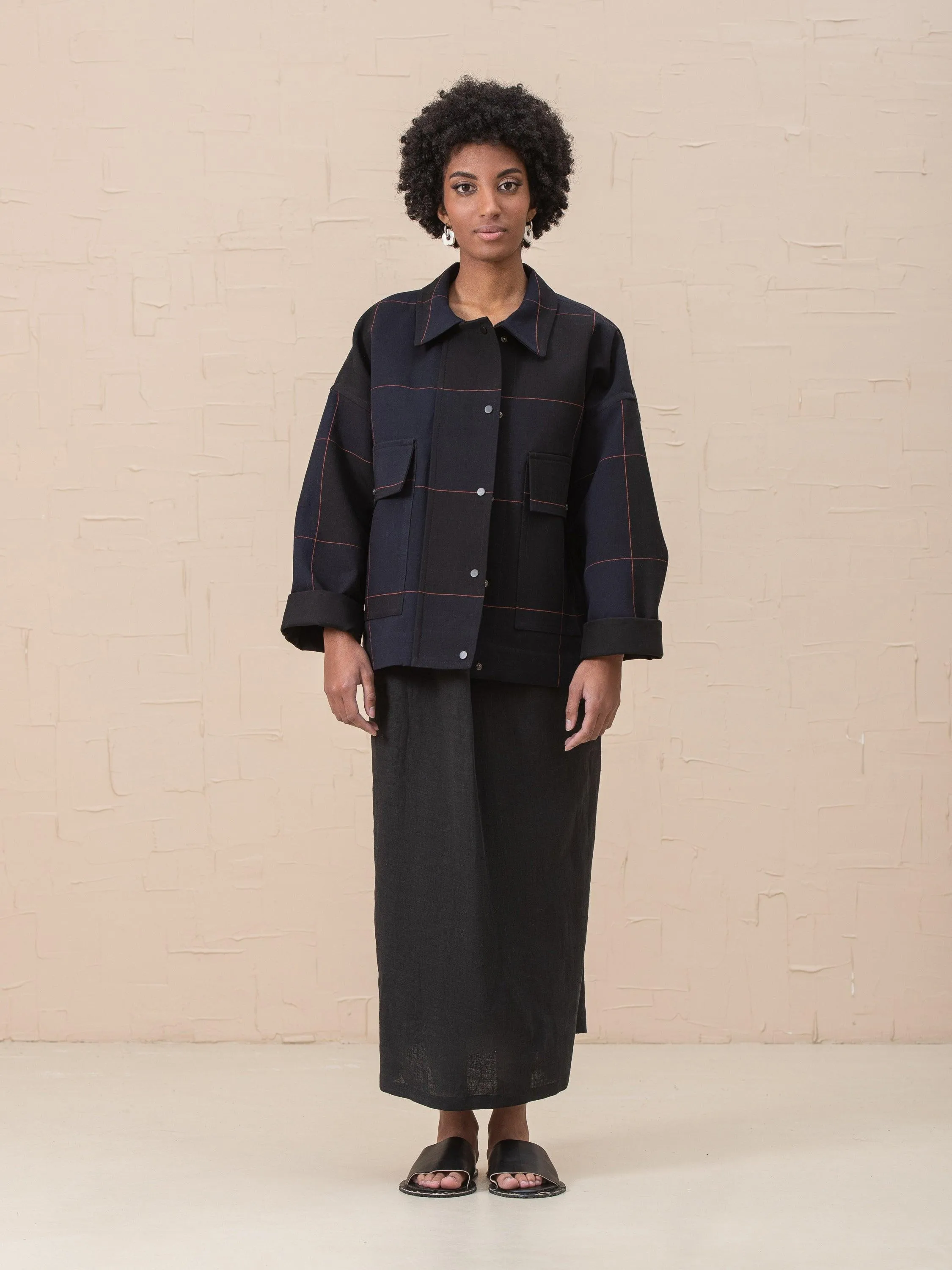 Lucaye Checked Jacket