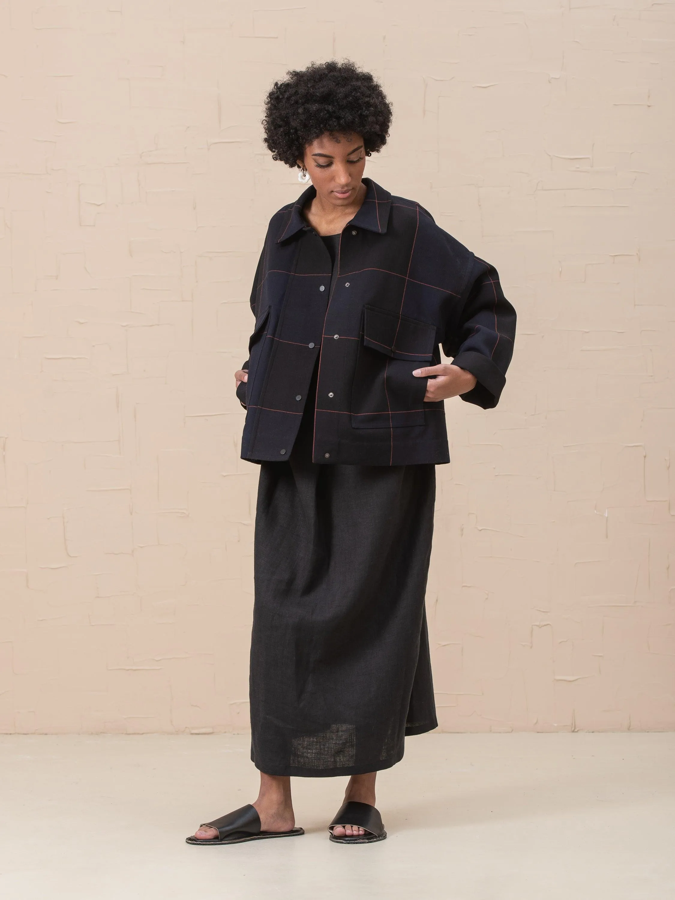 Lucaye Checked Jacket
