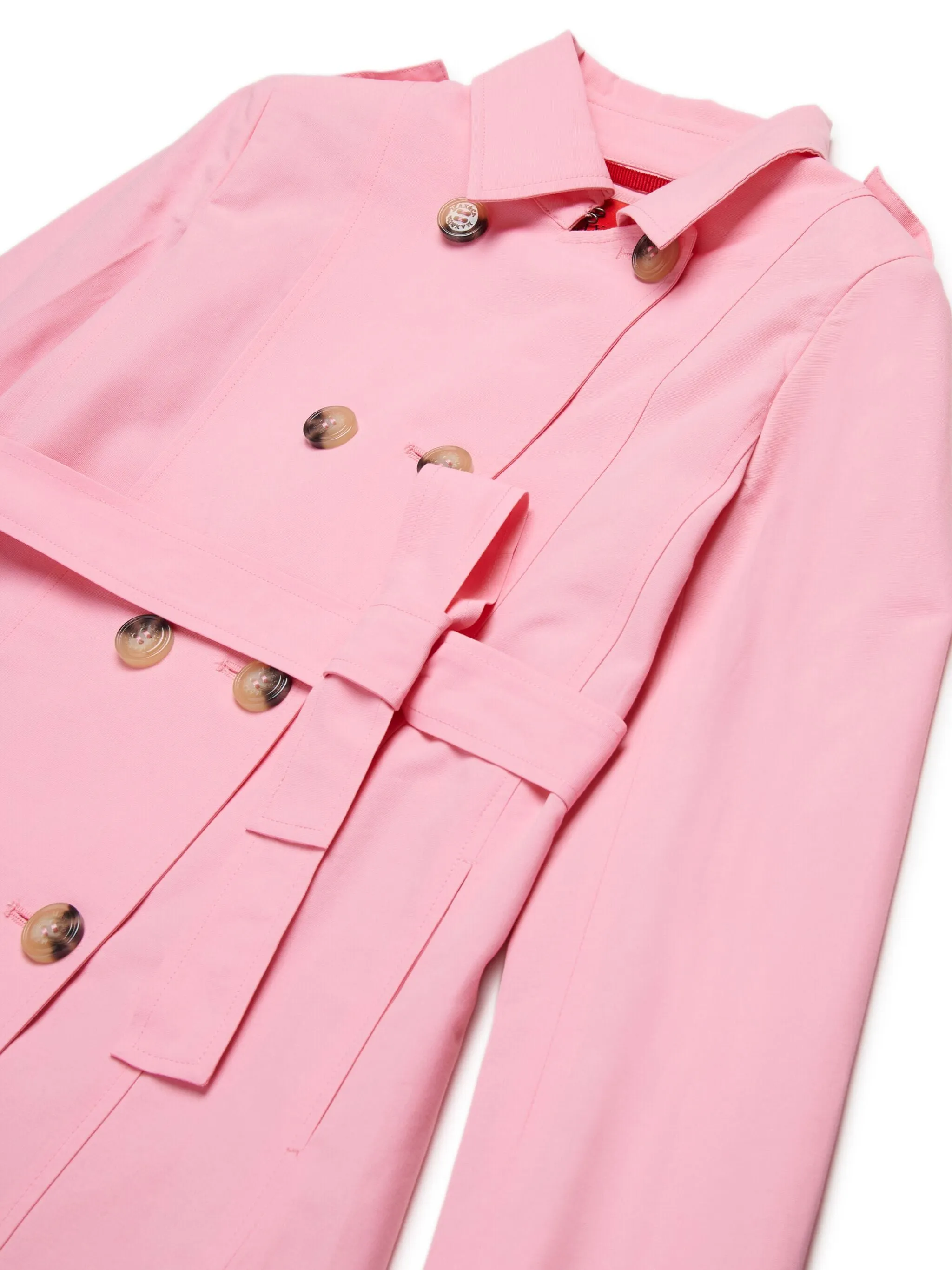 Max&Co. Girls MINIME Technical Double-Breasted Trench Coat - 8Y