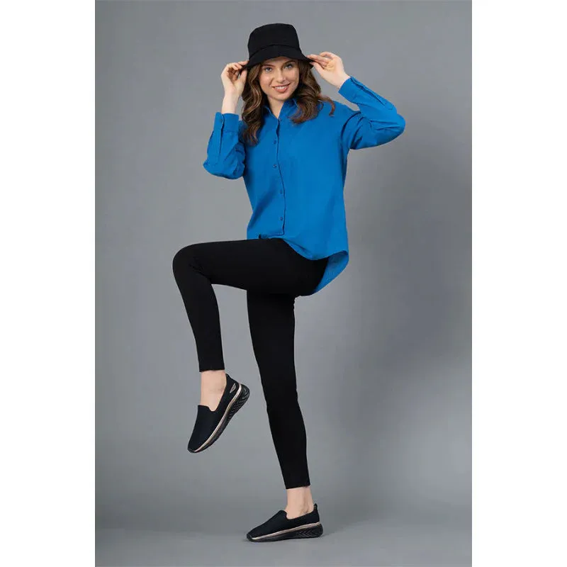 Mode by RedTape Casual Collar Shirt for Women | Highly Durable & Absorptive