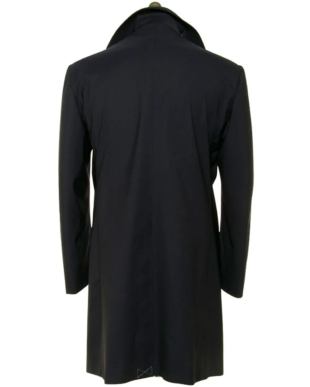 Navy Tech Raincoat