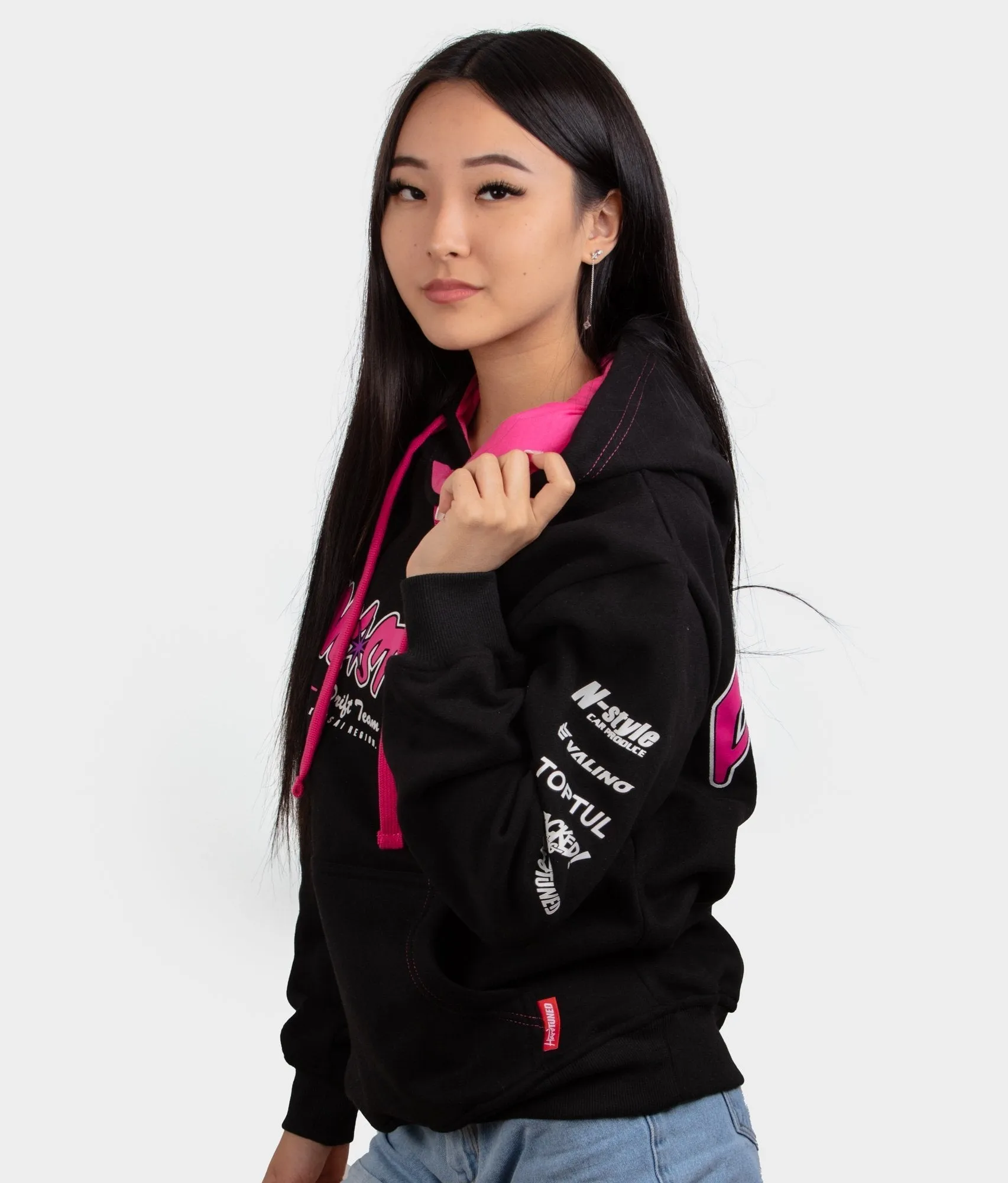 Pinkstyle - Drift Team Womens Hoodie