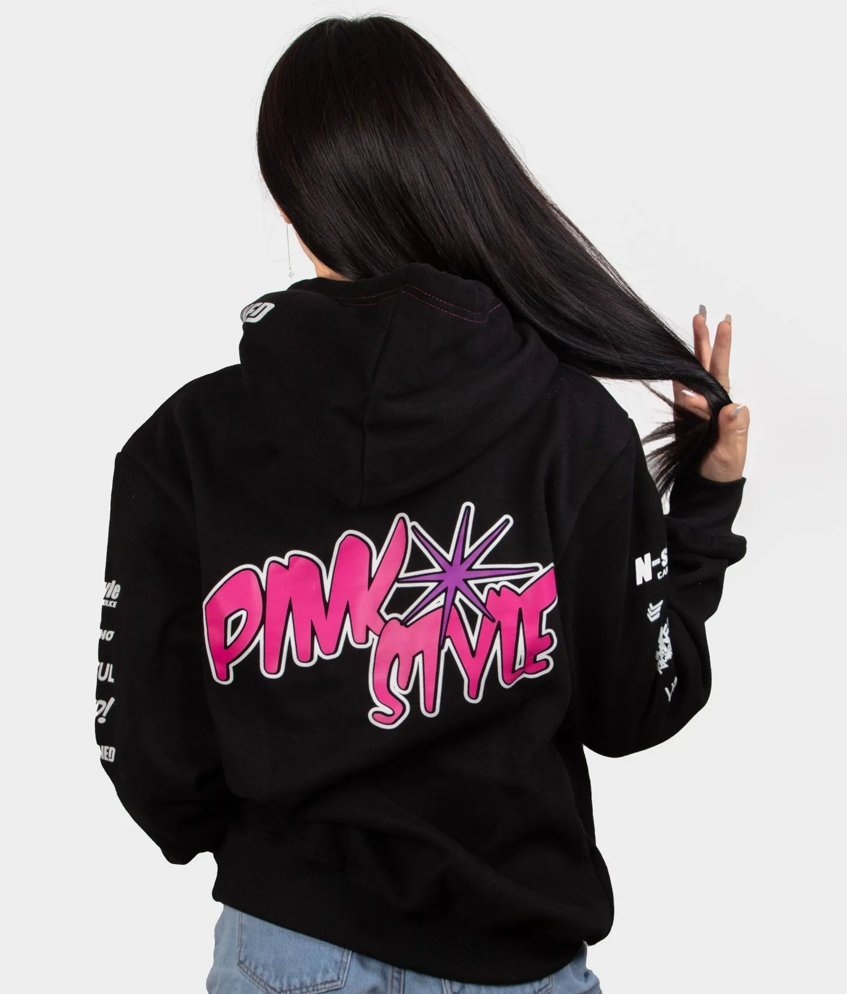 Pinkstyle - Drift Team Womens Hoodie