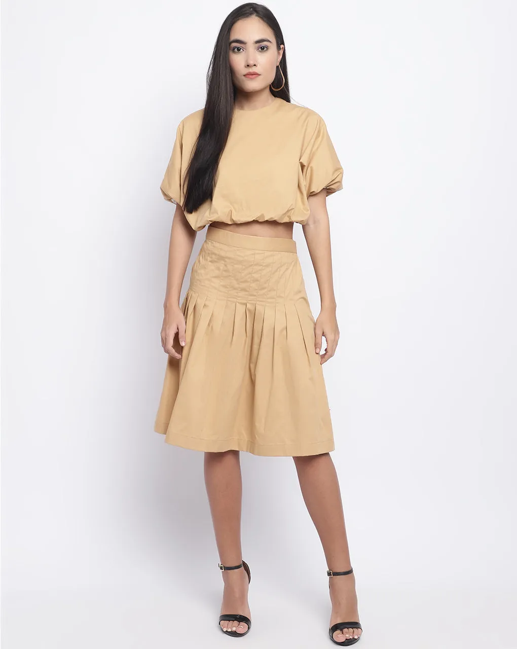Pleated skirt