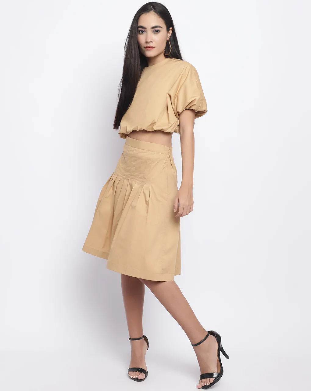 Pleated skirt