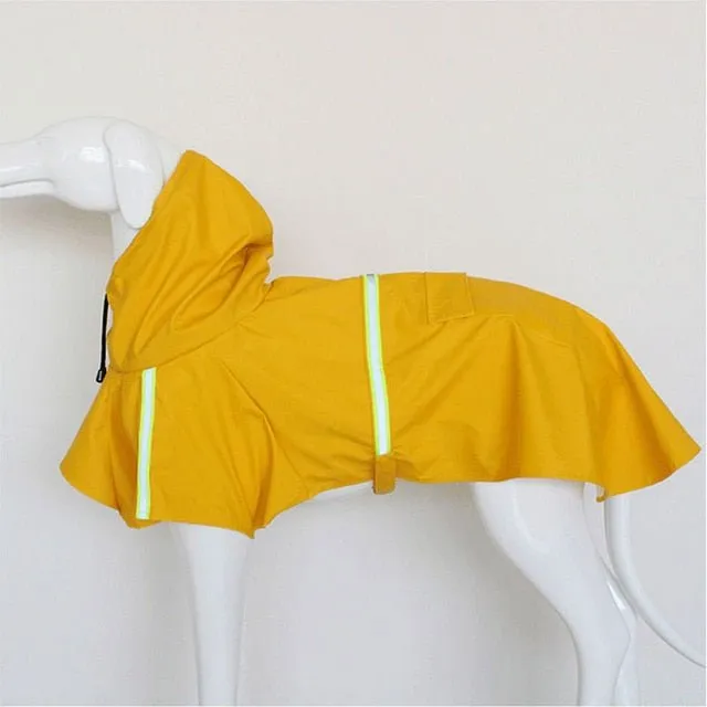 Reflective Dog Raincoat - All-Weather Protection for Small to Large Dogs!