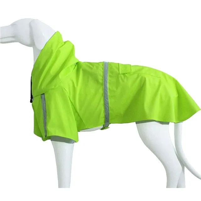 Reflective Dog Raincoat - All-Weather Protection for Small to Large Dogs!