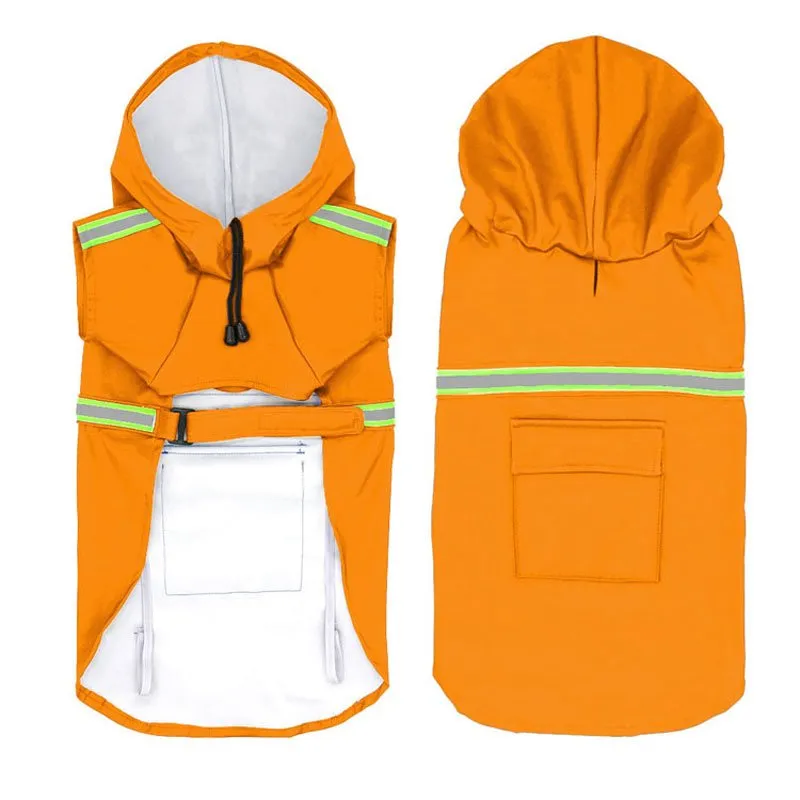 Reflective Dog Raincoat - All-Weather Protection for Small to Large Dogs!