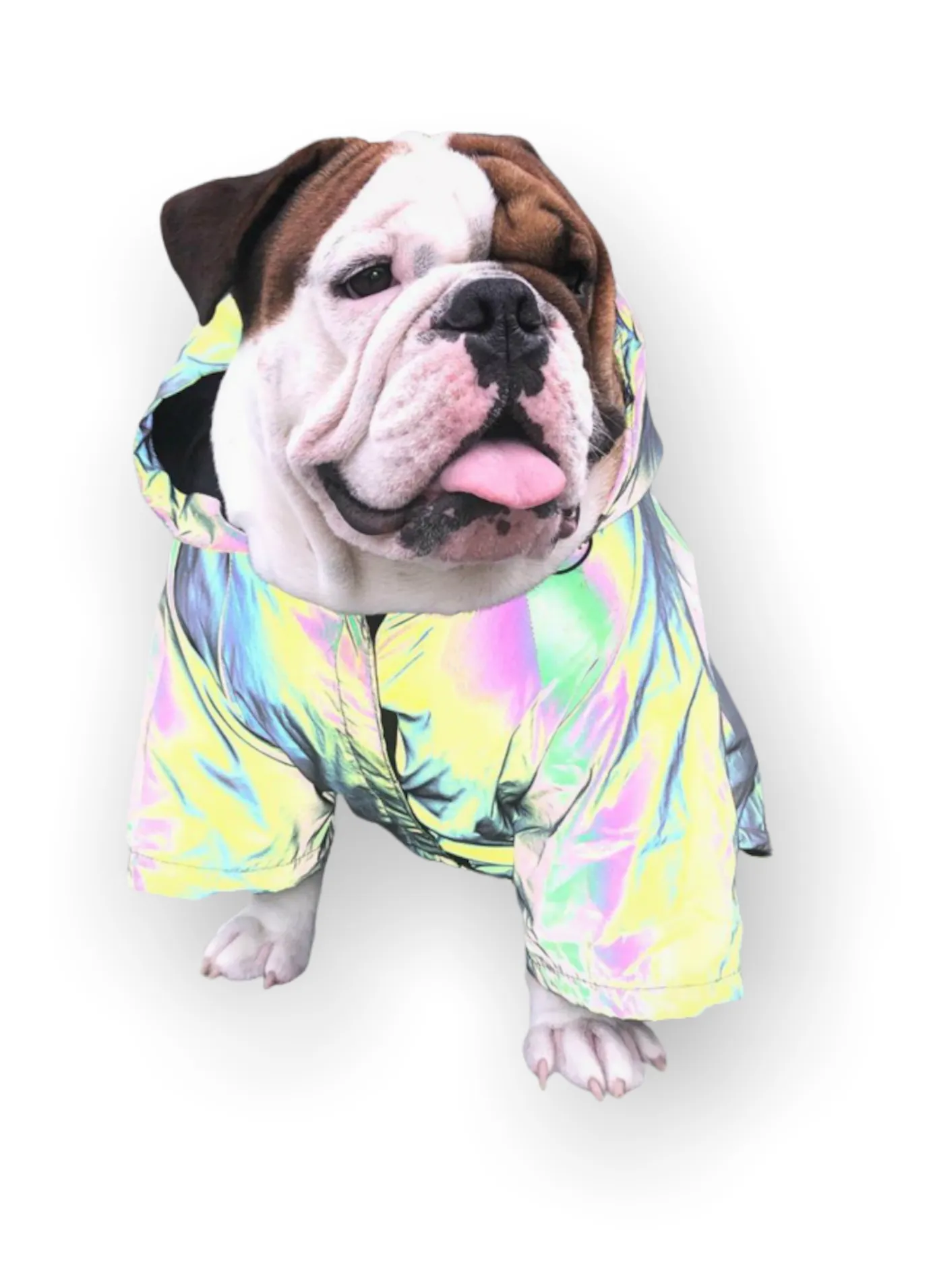 Reflective Raincoat with Fleece lining