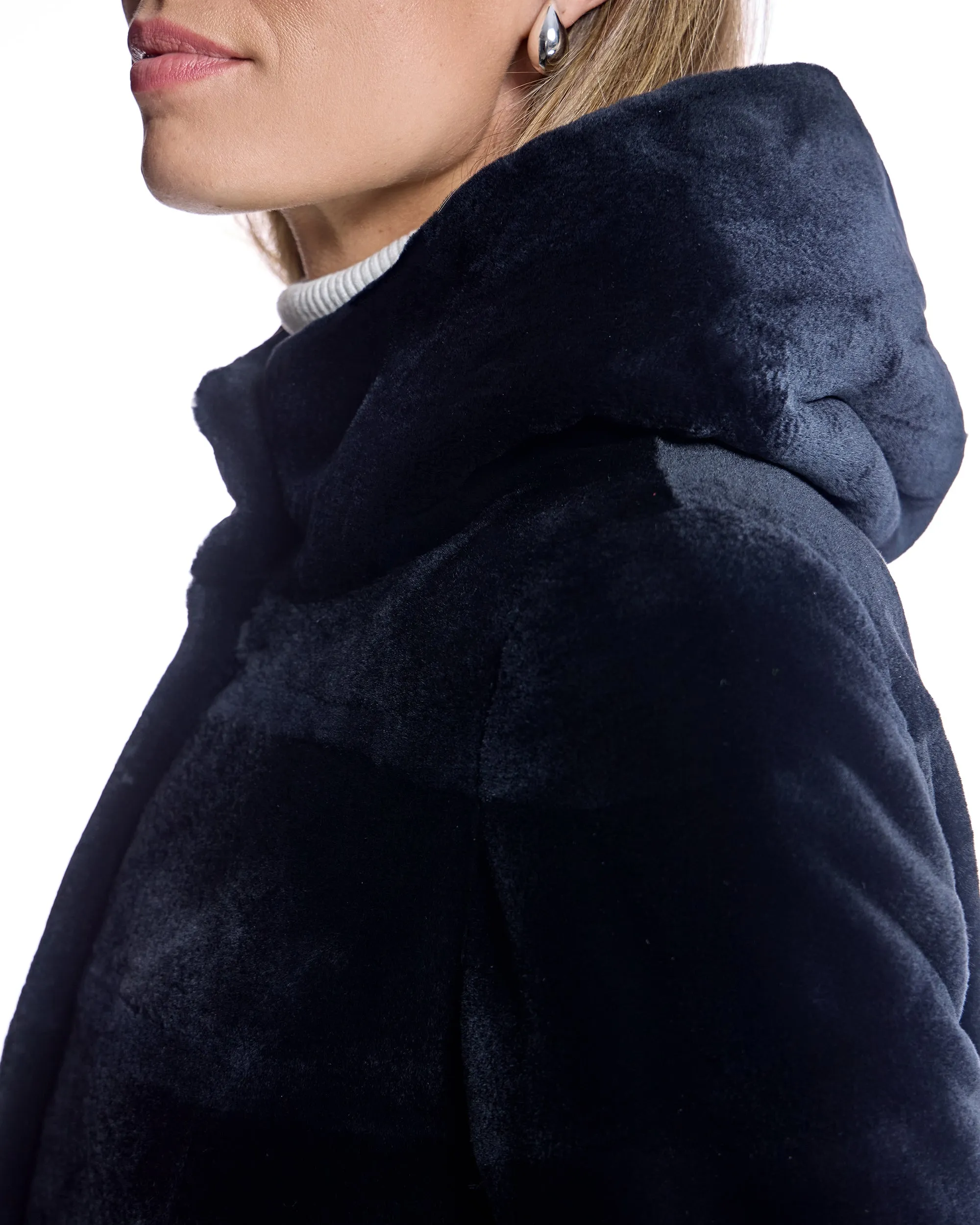 Reversible Sheared Mink Coat