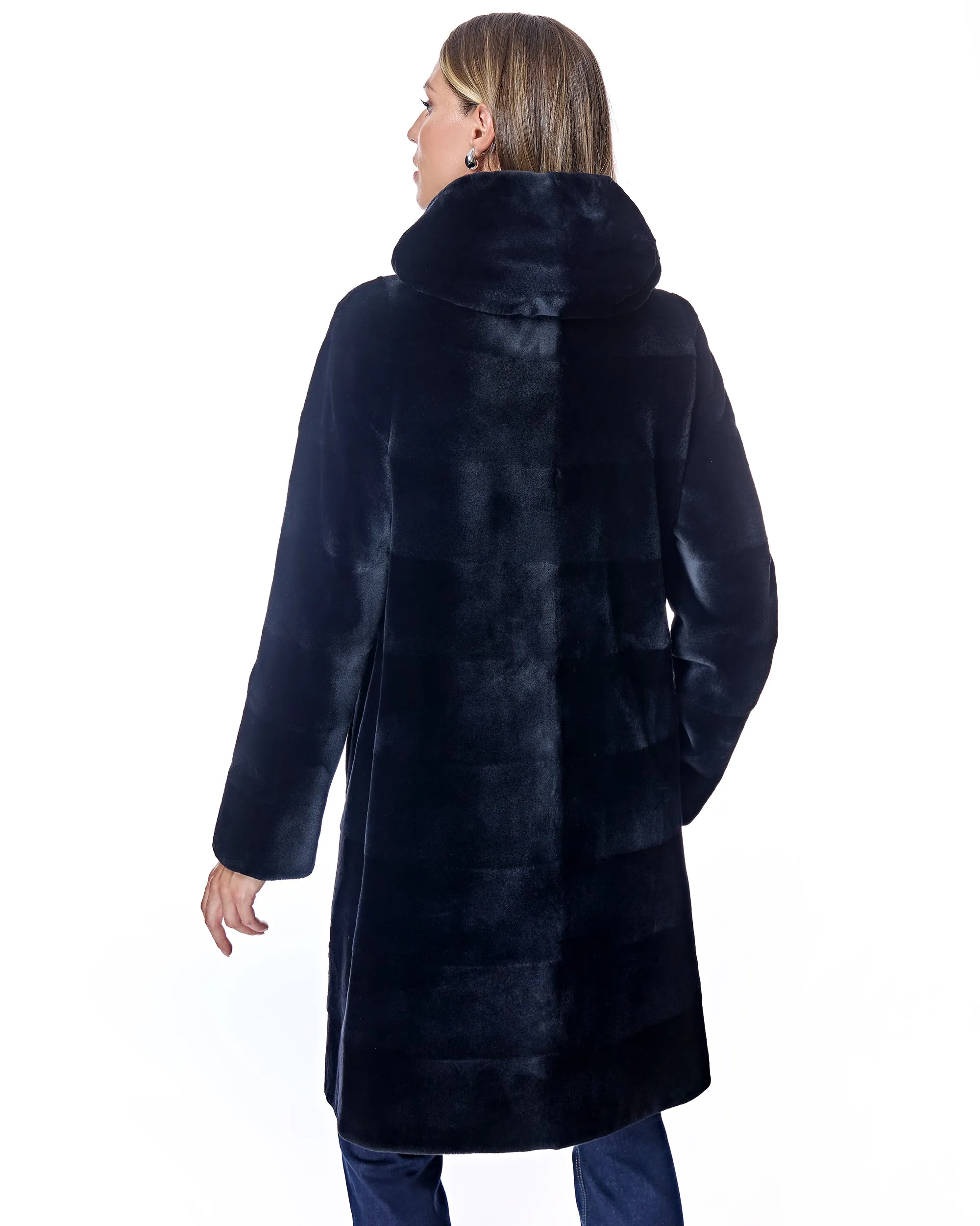 Reversible Sheared Mink Coat