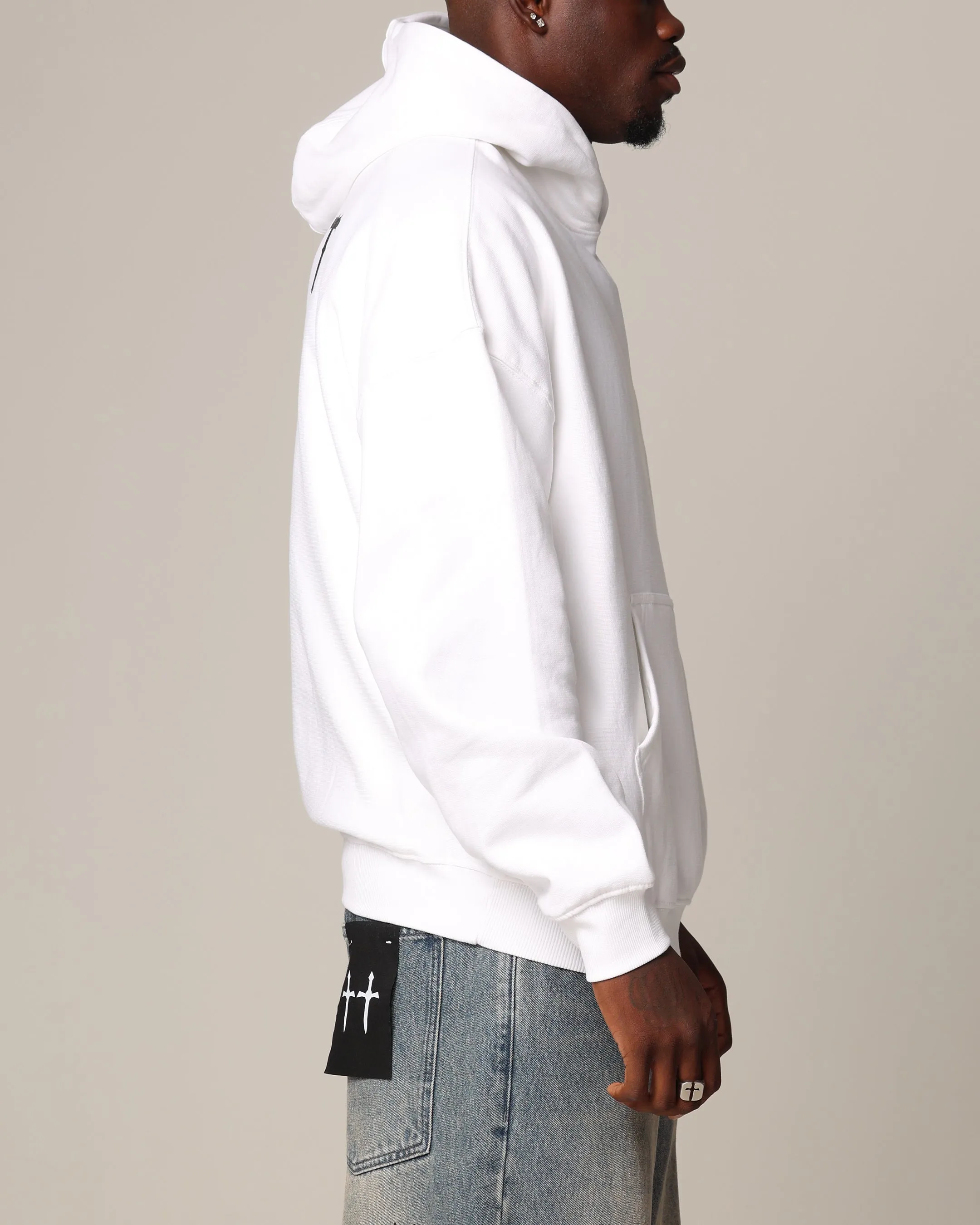 Saint Morta Daggers Premium Hoodie White/Black